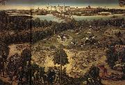 Lucas Cranach The Stag Hunt painting